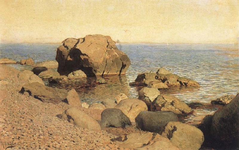 Isaac Levitan Sea bank rummaged